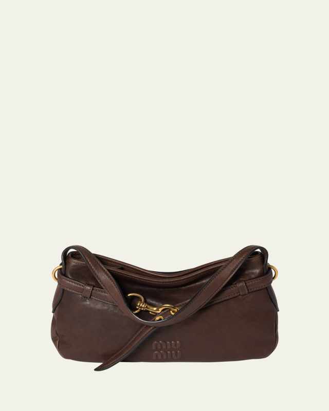 Lambskin Leather Shoulder Bag